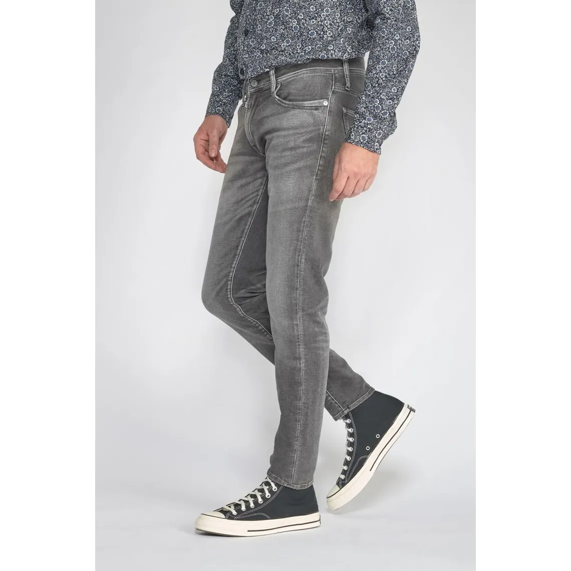 Jeans Jogg 700/11 adjusted  gris N°1 en coton | 3 Suisses