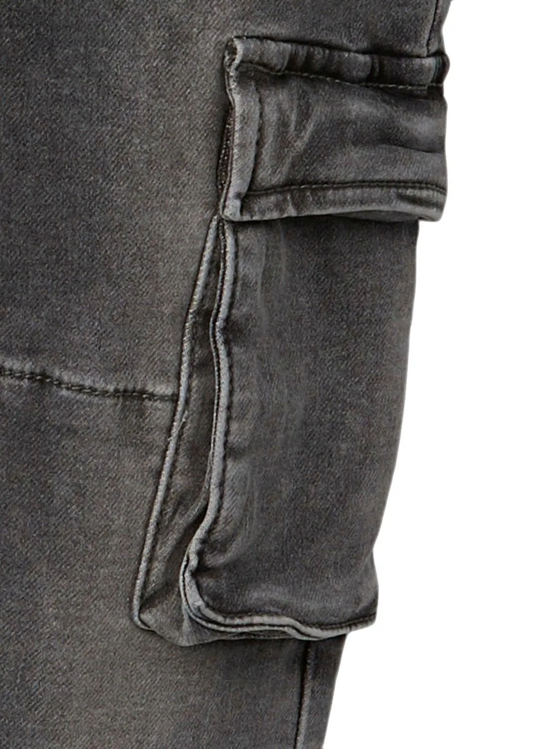 Jeans Name It Silas Cargo Gris Garçon