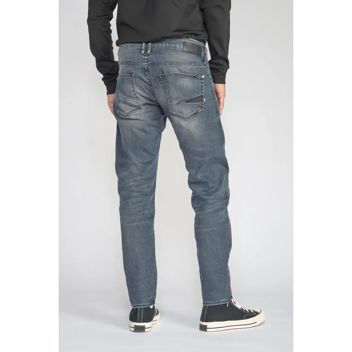 Jeans Wall 700/11 adjusted  gris N°2 en coton | 3 Suisses