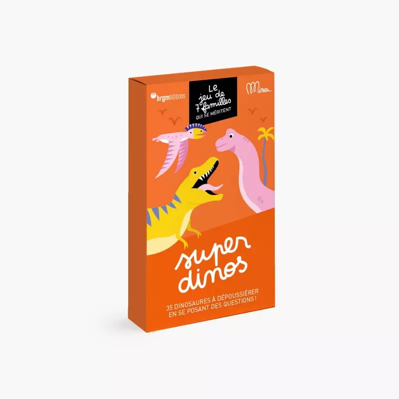 JEU DE 7 FAMILLES - SUPER DINOS