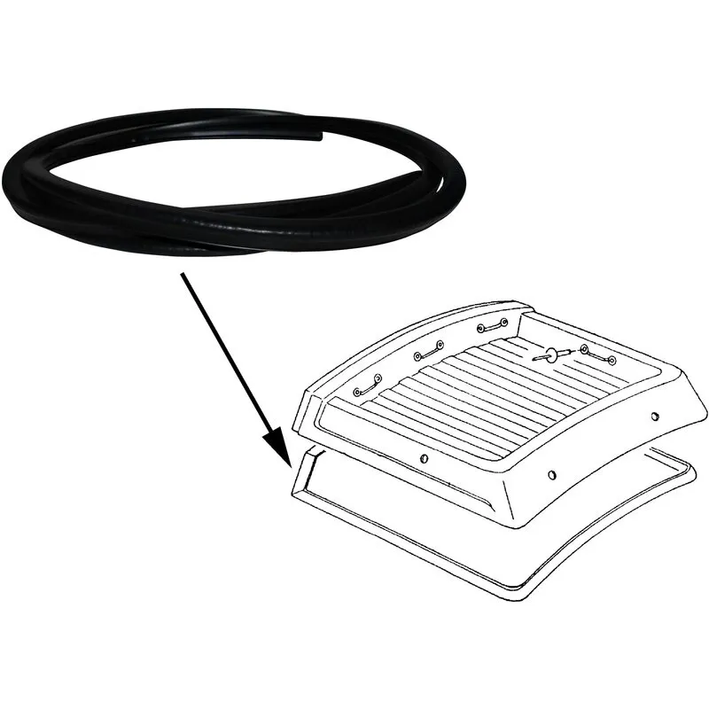 Joint de toit fixe avec galerie Westfalia pour VW T3\/T25 (05\/79-07\/92)