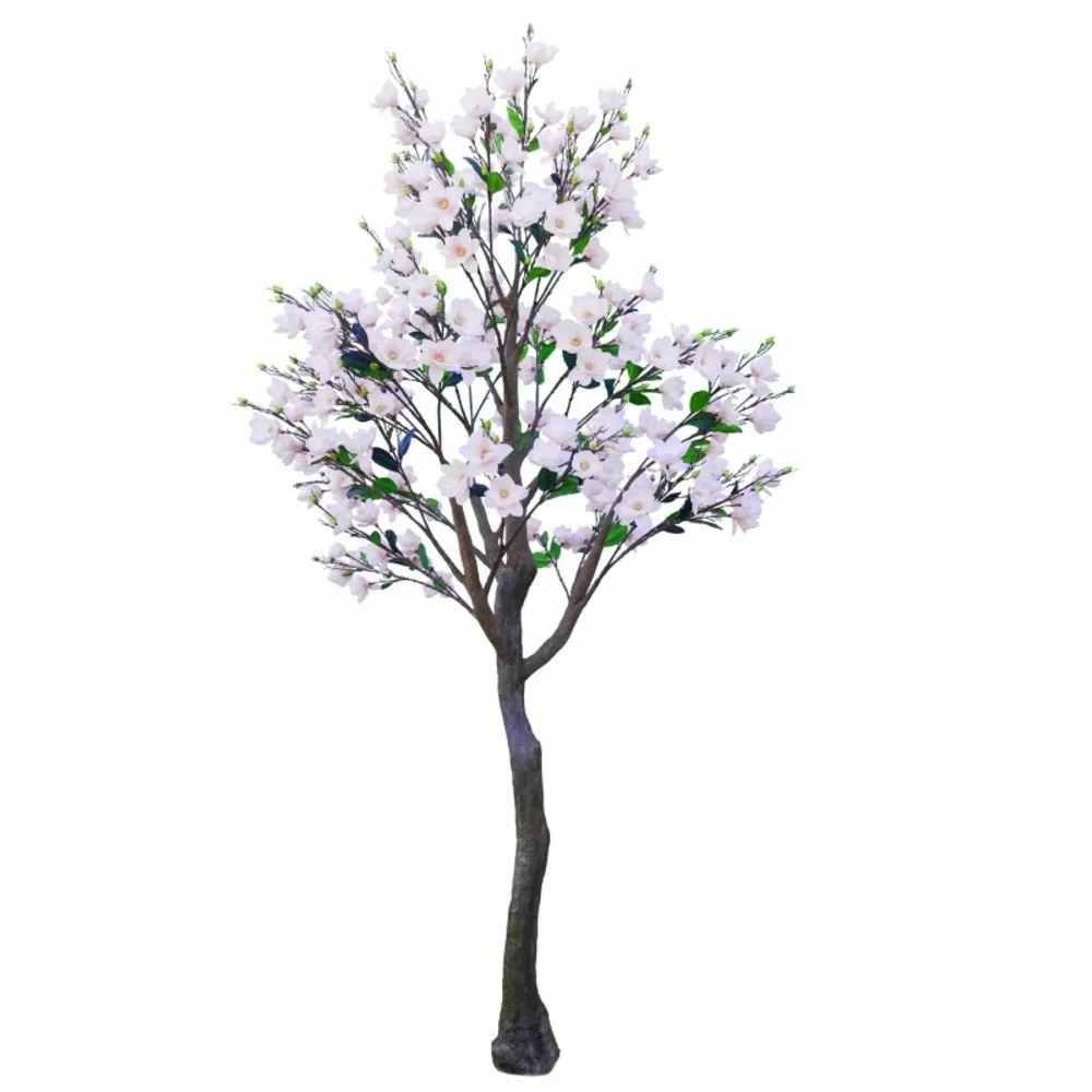 Magnolia en plastique rose 195x195x340cm