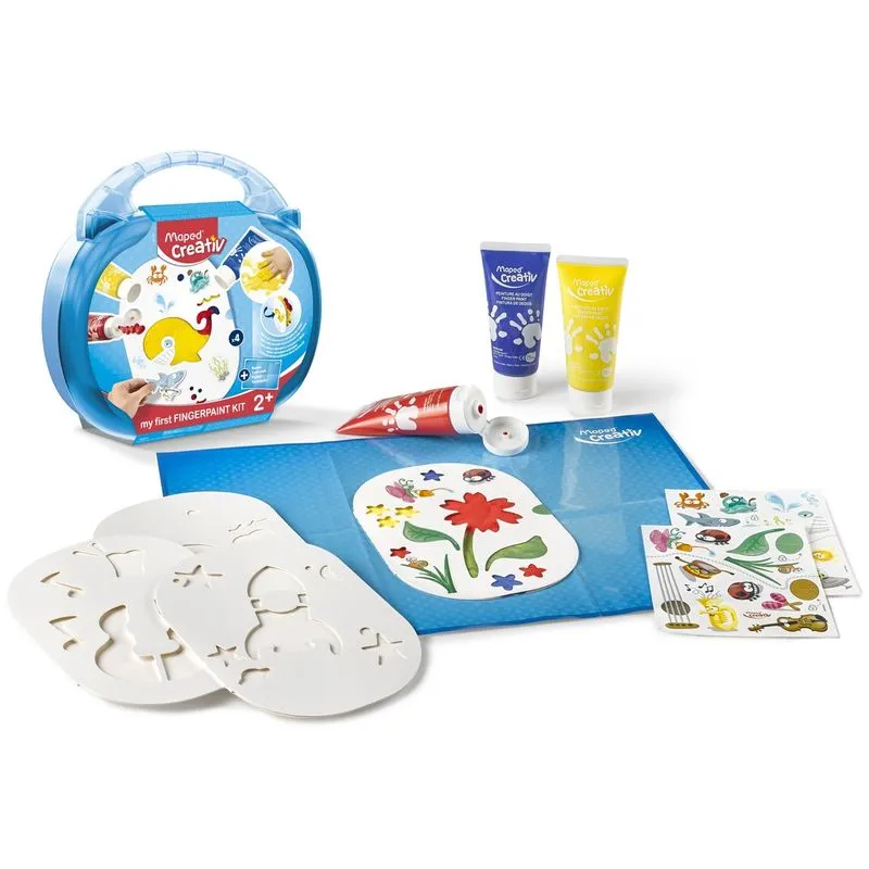 Maped Creativ - Ma 1ère peinture au doigt - kit activités manuelles