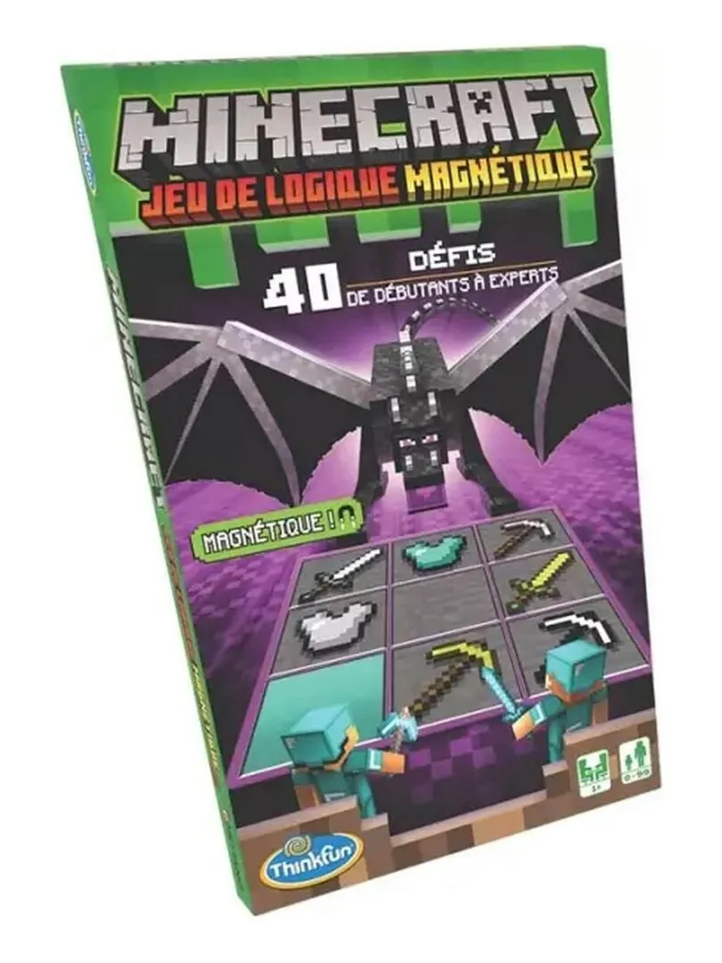 Minecraft Jeu Magnetique De Logique - N/A