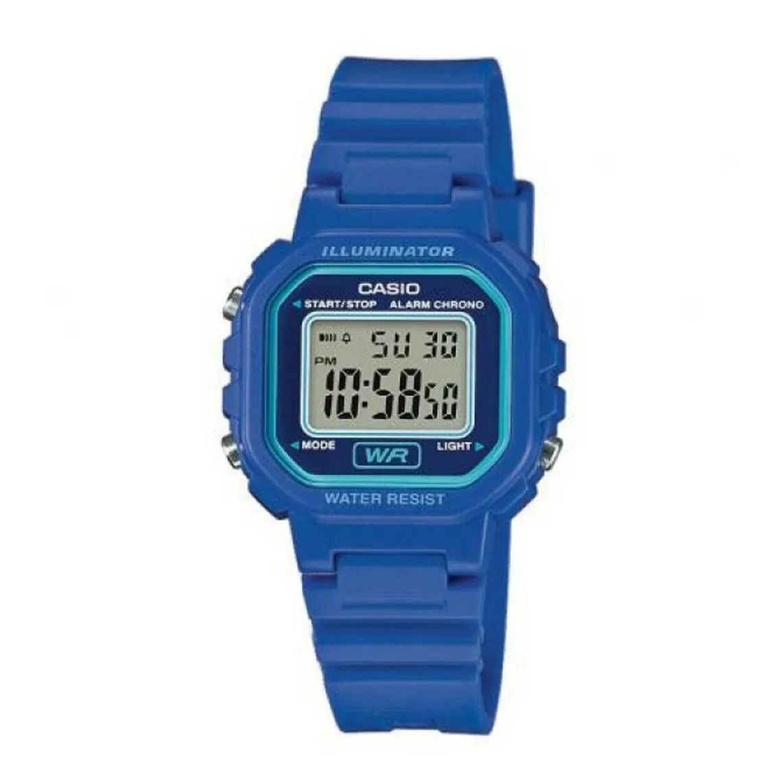 Montre Enfant Casio KIDS LA-20WH-2AEF - Bracelet Résine Bleu  Casio - Montre Homme sur MenCorner