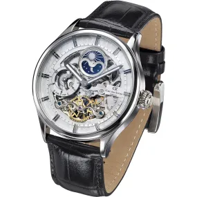 Montre homme Carl Von Zeyten CVZ0008WH, Automatique, 46mm, 3ATM