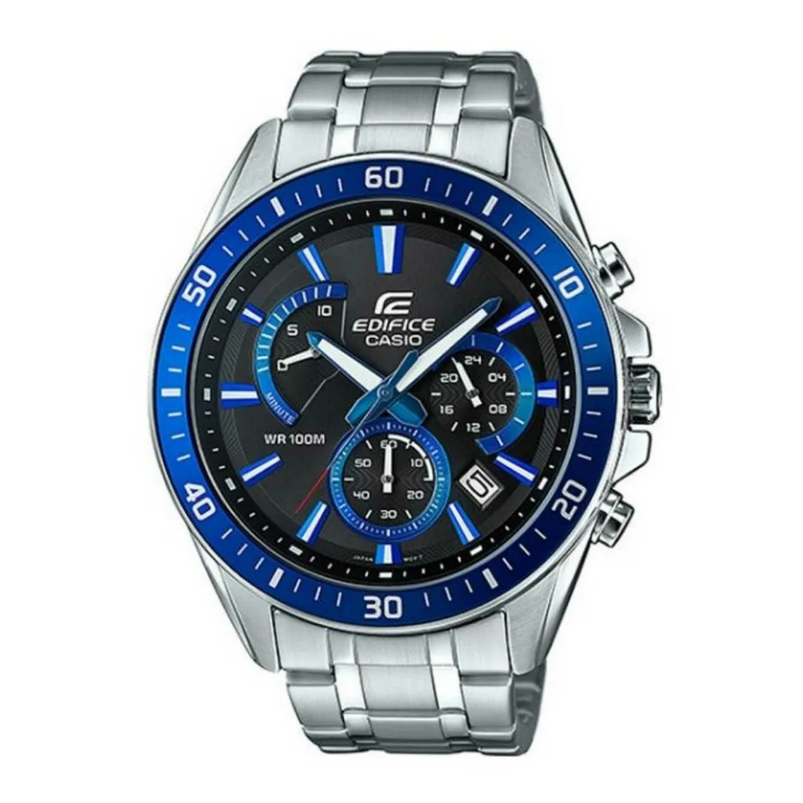 Montre Homme Casio Edifice-Classic EFR-552D-1A2VUEF - Bracelet Acier Argent Casio - Montre Homme sur MenCorner