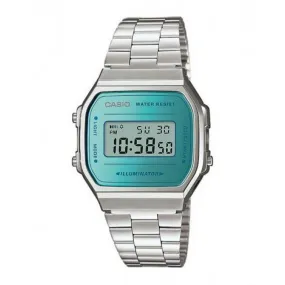 Montre Mixte Casio Vintage A168WEM-2EF - Bracelet Acier Argent  Casio - Montre Homme sur MenCorner