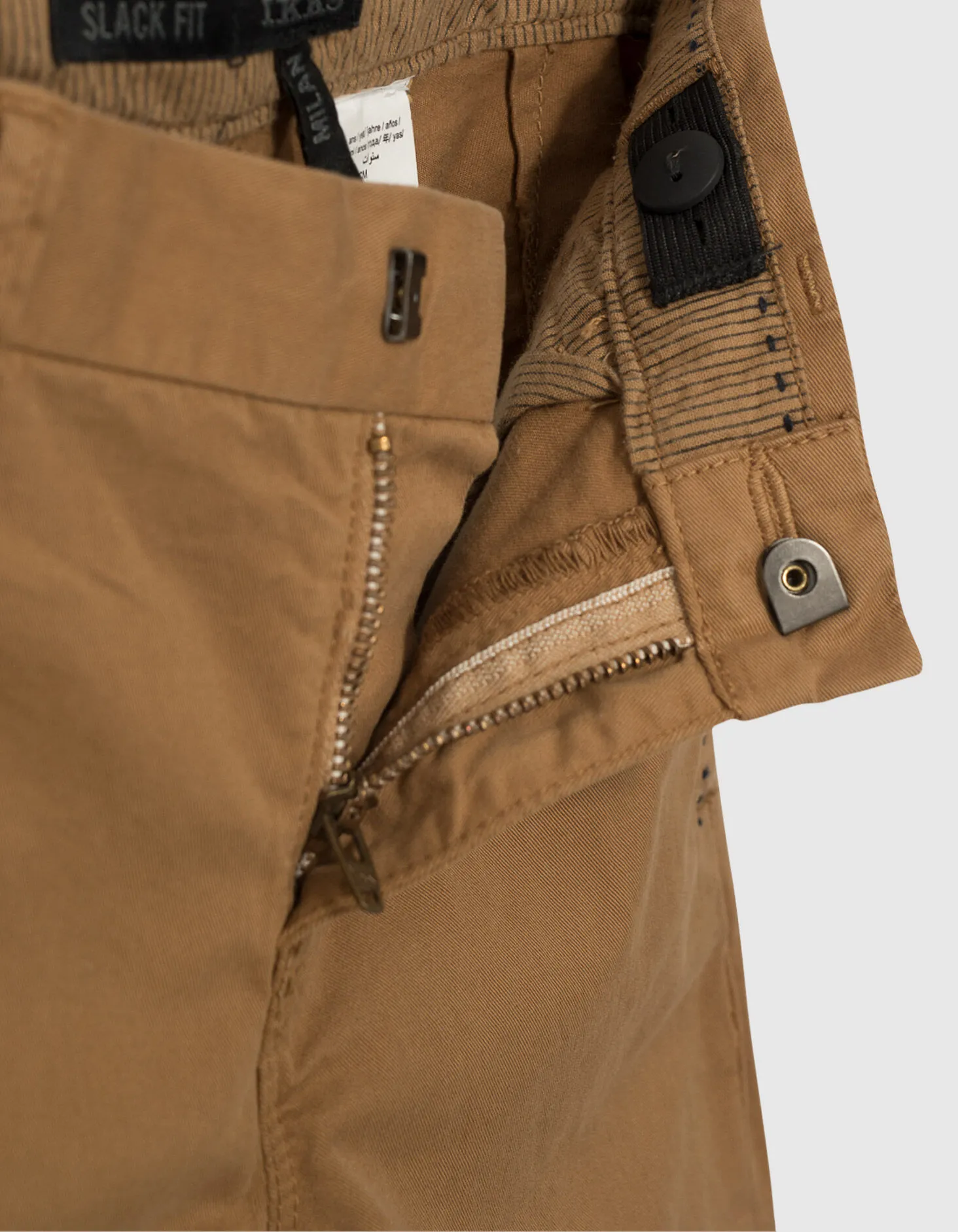 Pantalon chino camel garçon