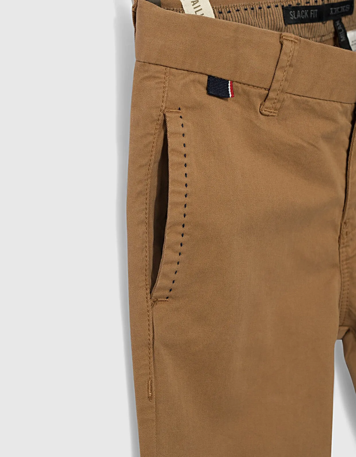 Pantalon chino camel garçon