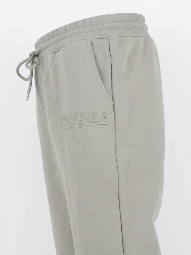 Pantalon de survêtement brodé kaki homme - Project X Paris | wimod