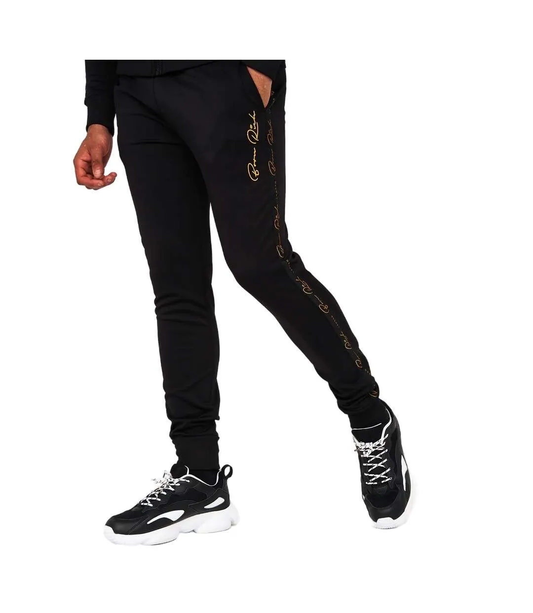 Pantalon de survêtement daprela homme noir Born Rich