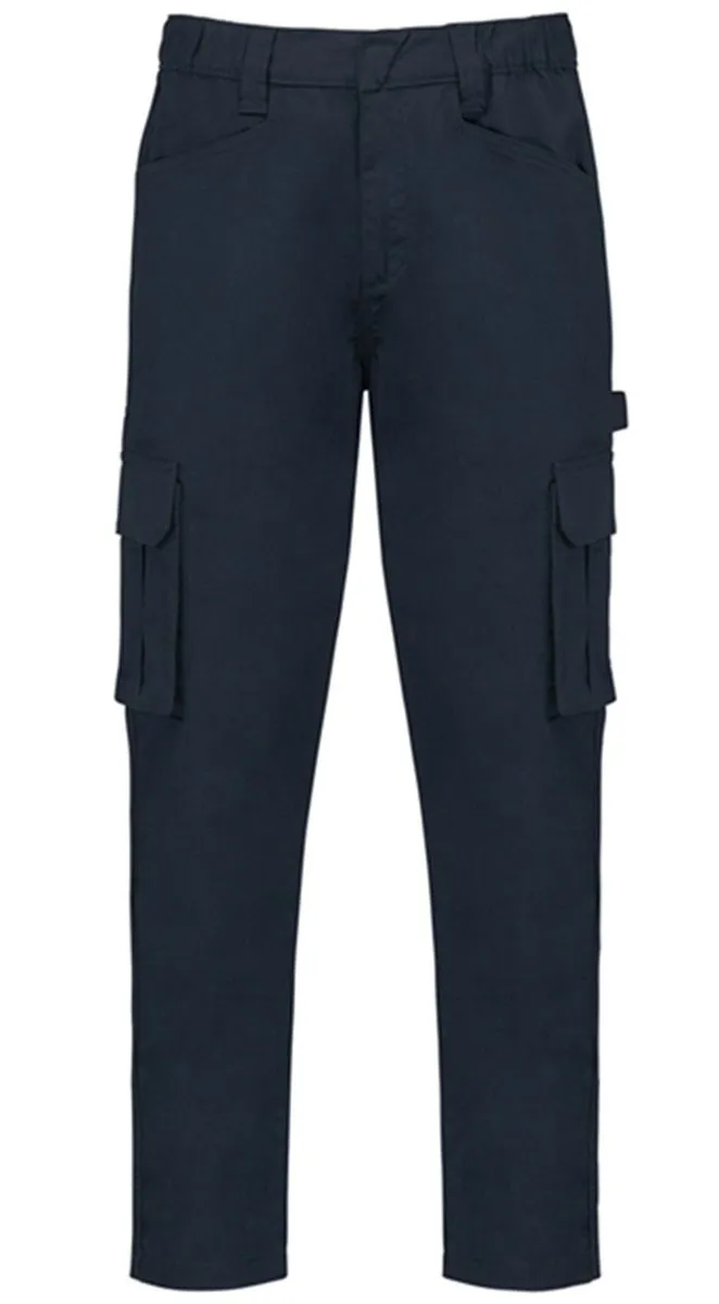 Pantalon de travail multipoches - Homme - WK703 - bleu marine 