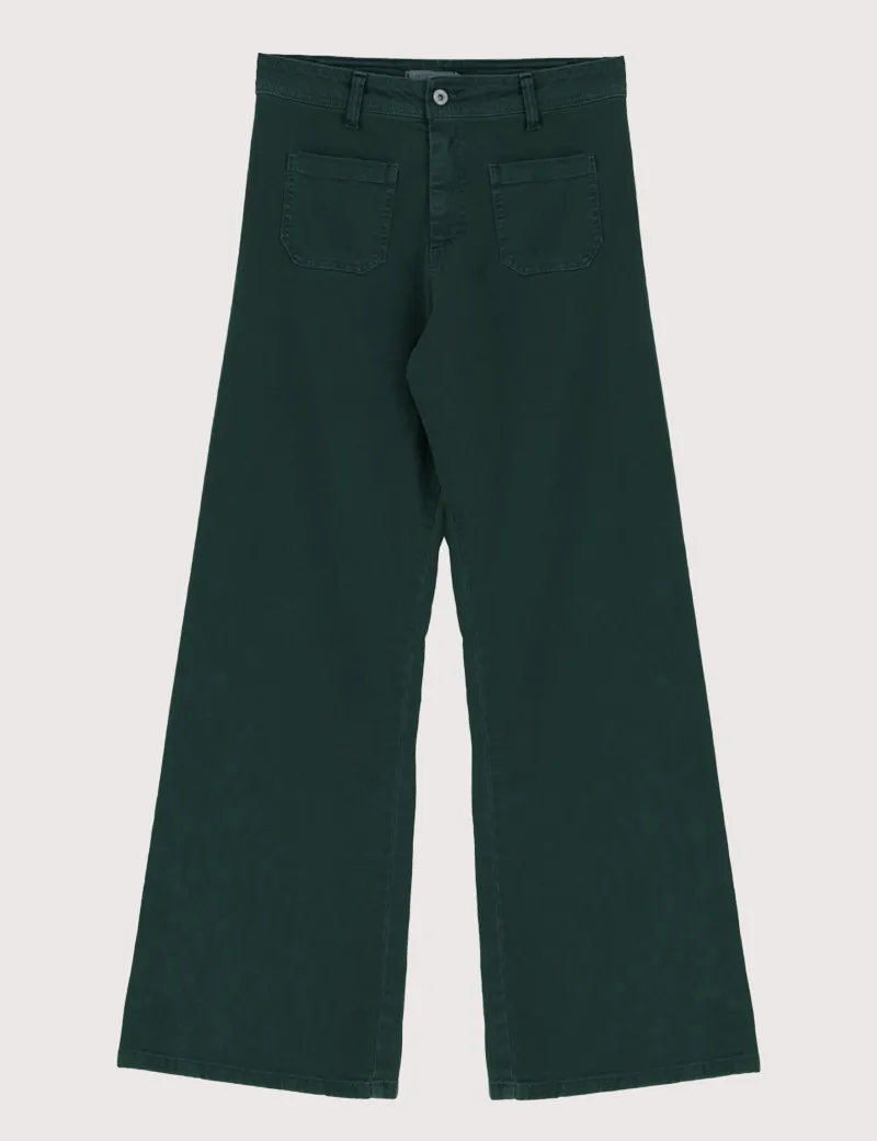 Pantalon Pattes d'Eph Vert