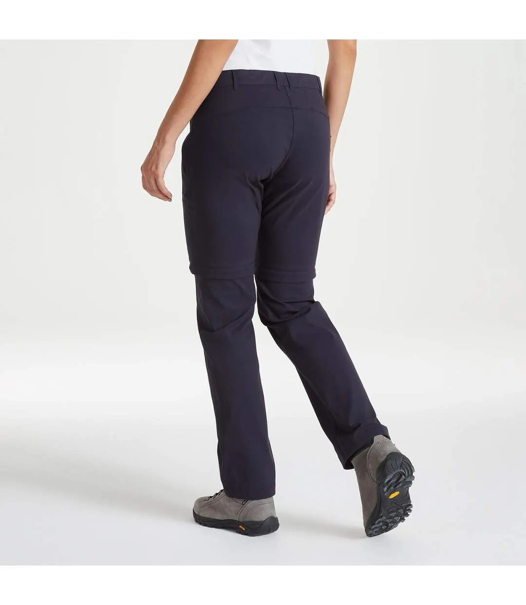 Pantalon transformable kiwi pro femme bleu marine Craghoppers