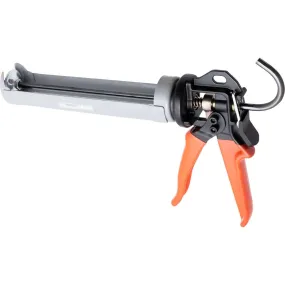 Pistolet, presse, cartouche en silicone, poignée en caoutchouc, acier, 300 ml, 22,5 cm, Richmann Exclusive