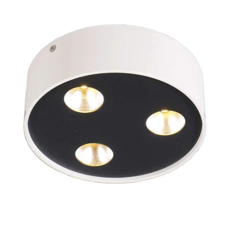 Plafonnier Dia 18 cm blanc