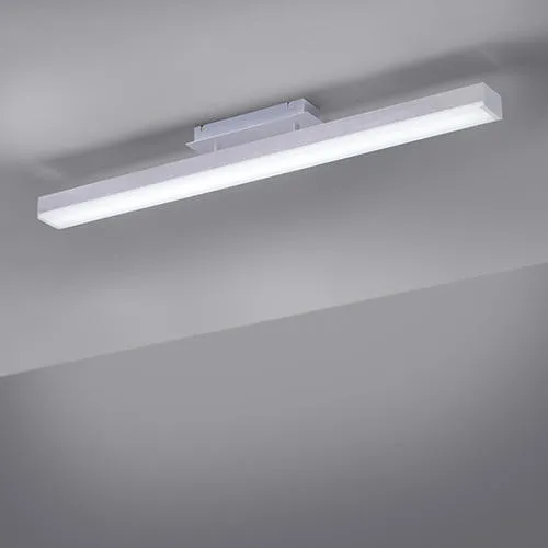 Plafonnier led connecté Trio Livaro Nickel satiné Métal