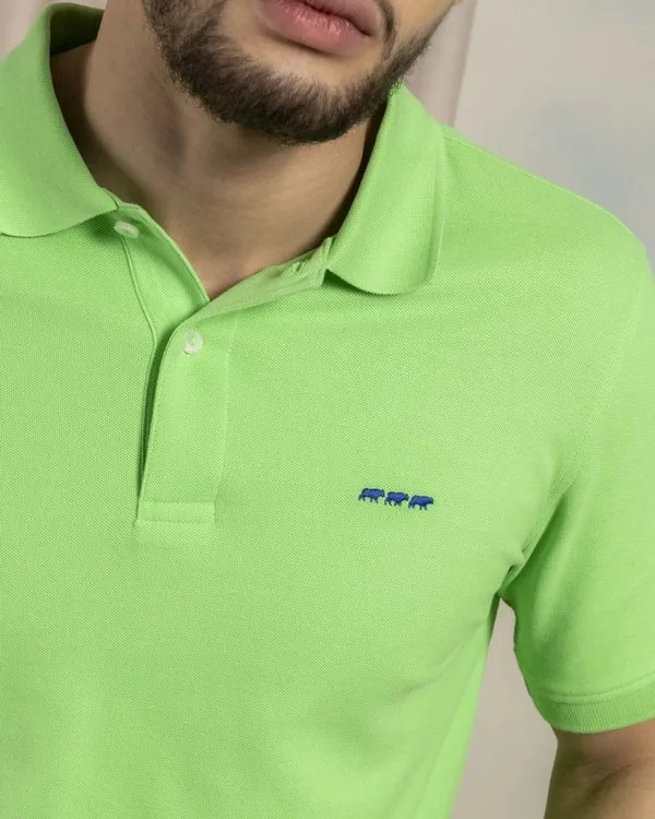Polo Douglas vert pomme 