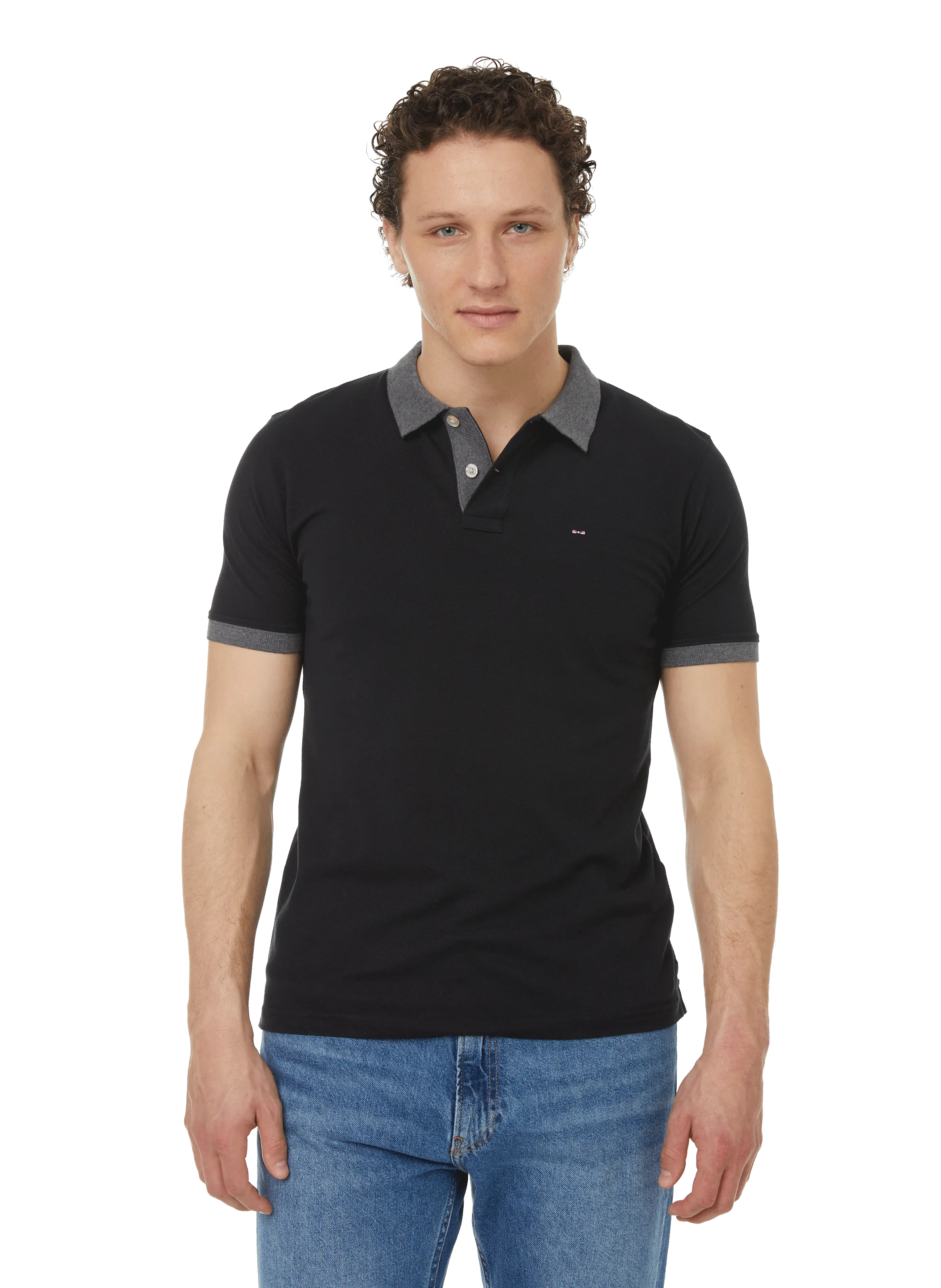 POLO EN MAILLE PIQUéE DE COTON - EDEN PARK pour HOMME | Printemps