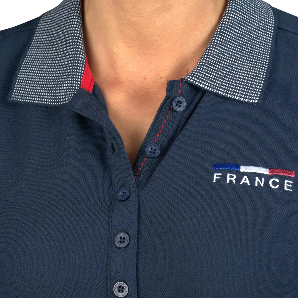 Polo Flags&Cup France fille