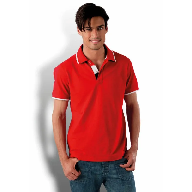 Polo homme manches courtes