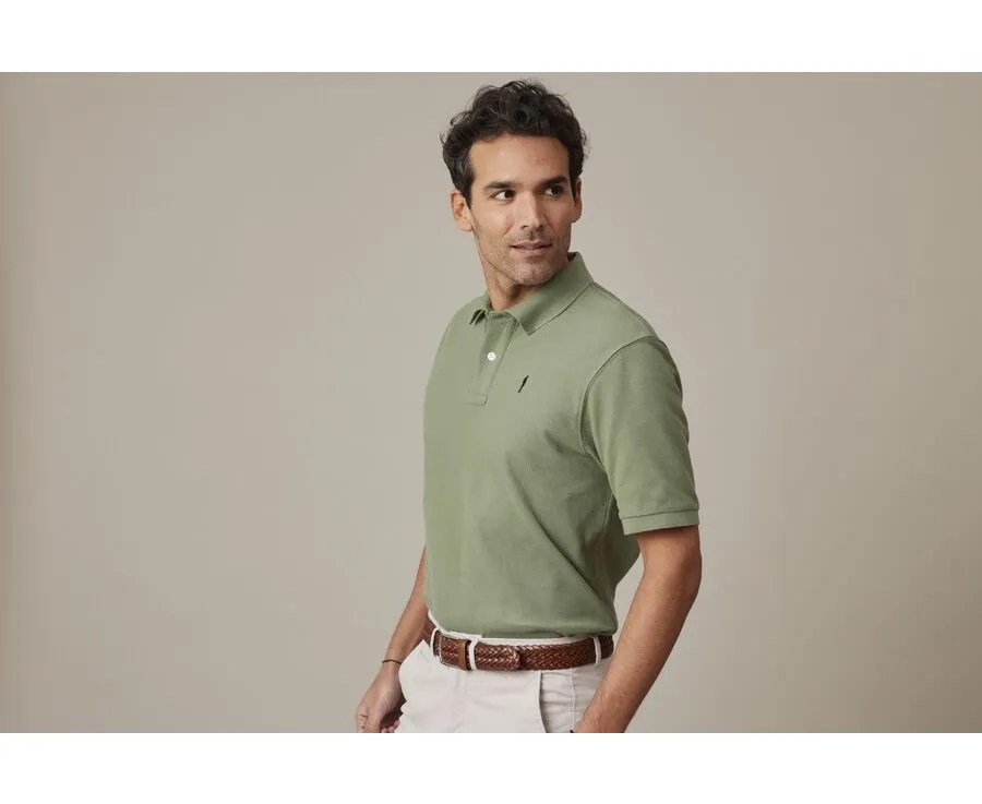 Polo homme Vert Sauge Gareth