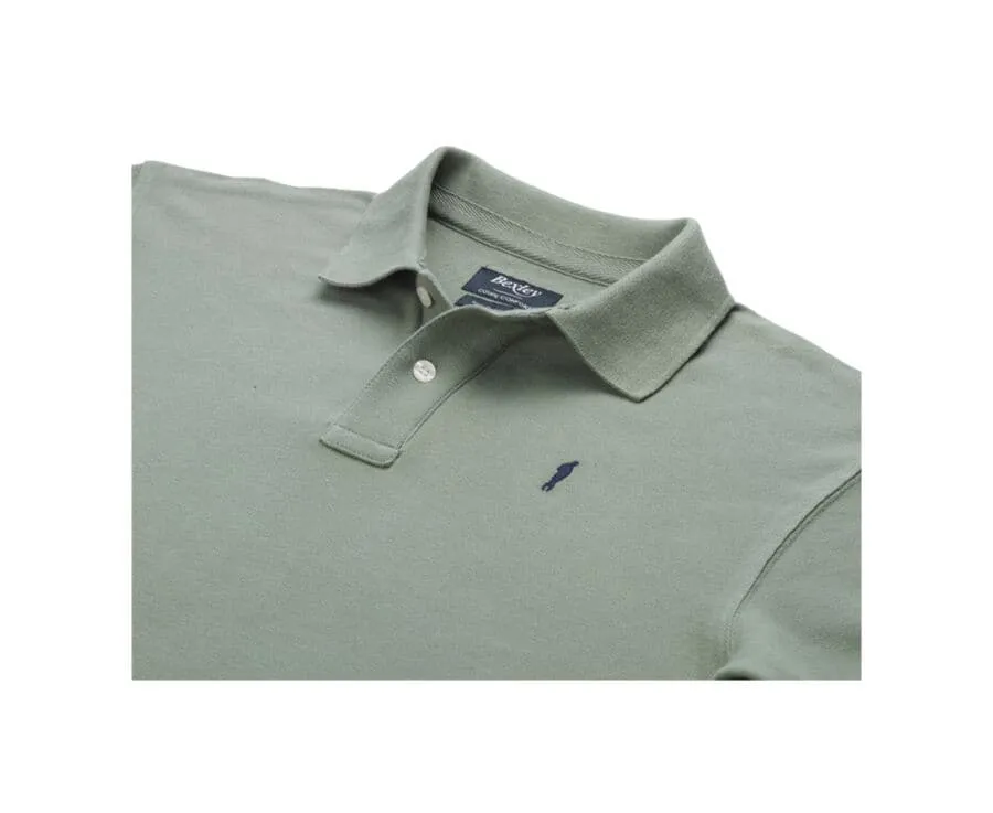 Polo homme Vert Sauge Gareth