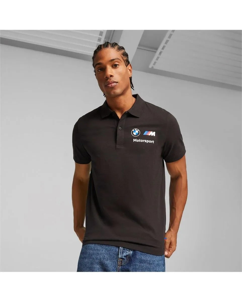 Polo manches courtes Homme M BMW MMS ESS POLO Noir