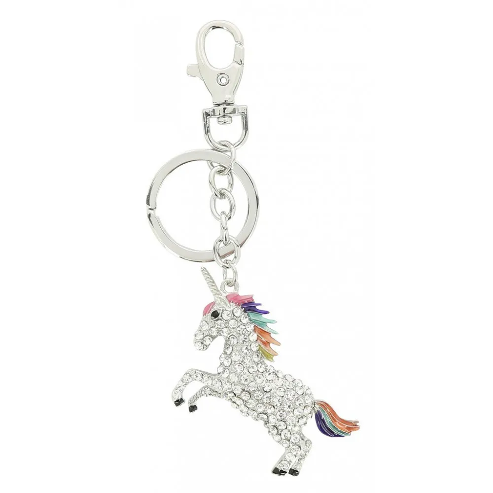 Porte-clés en forme de licorne cabrée Equi-Kids