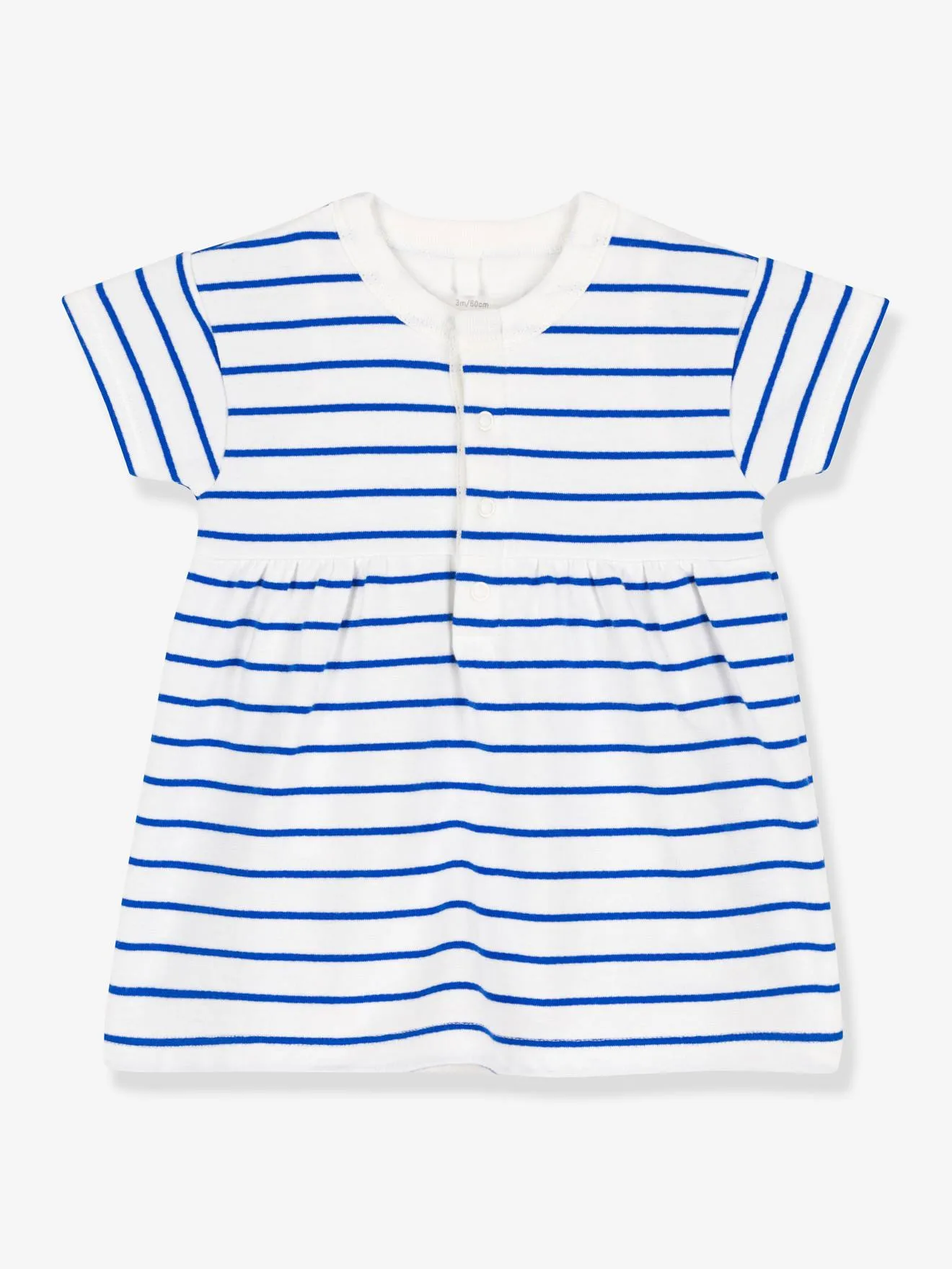 Robe + body manches courtes PETIT BATEAU blanc - Petit Bateau