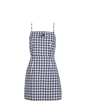 Robe A carreaux Vichy Tommy Jeans Ref 57728 0GJ Gingham