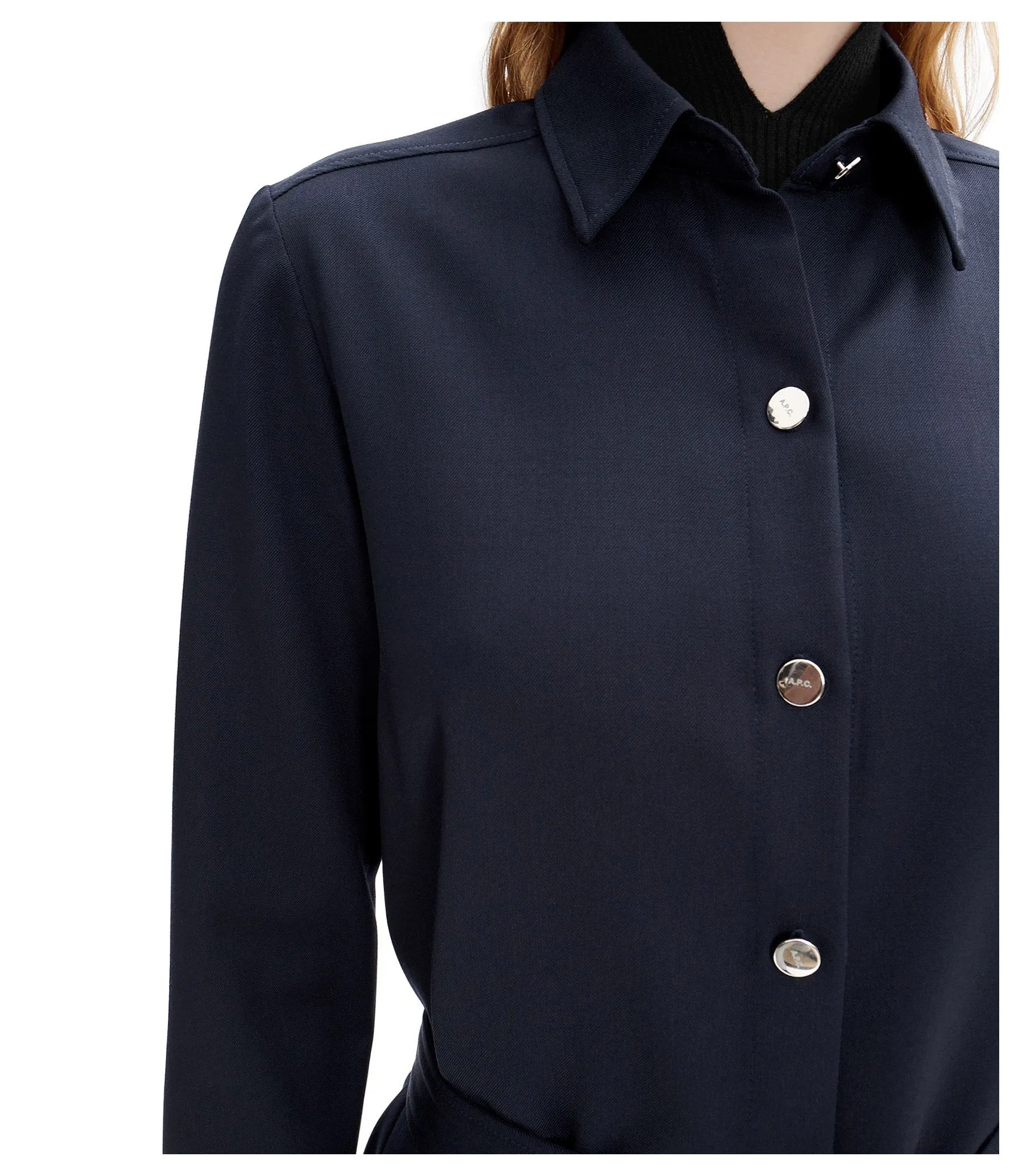 Robe Gwyneth Dark navy | A.P.C.