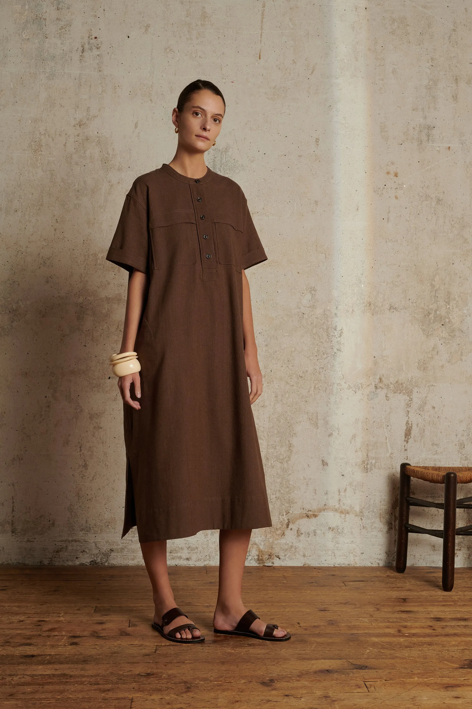 ROBE ULANNI MARRON