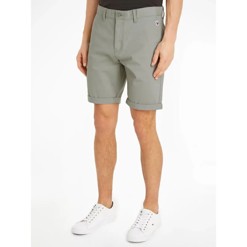 Short chino scanton vert homme - Tommy Jeans | wimod