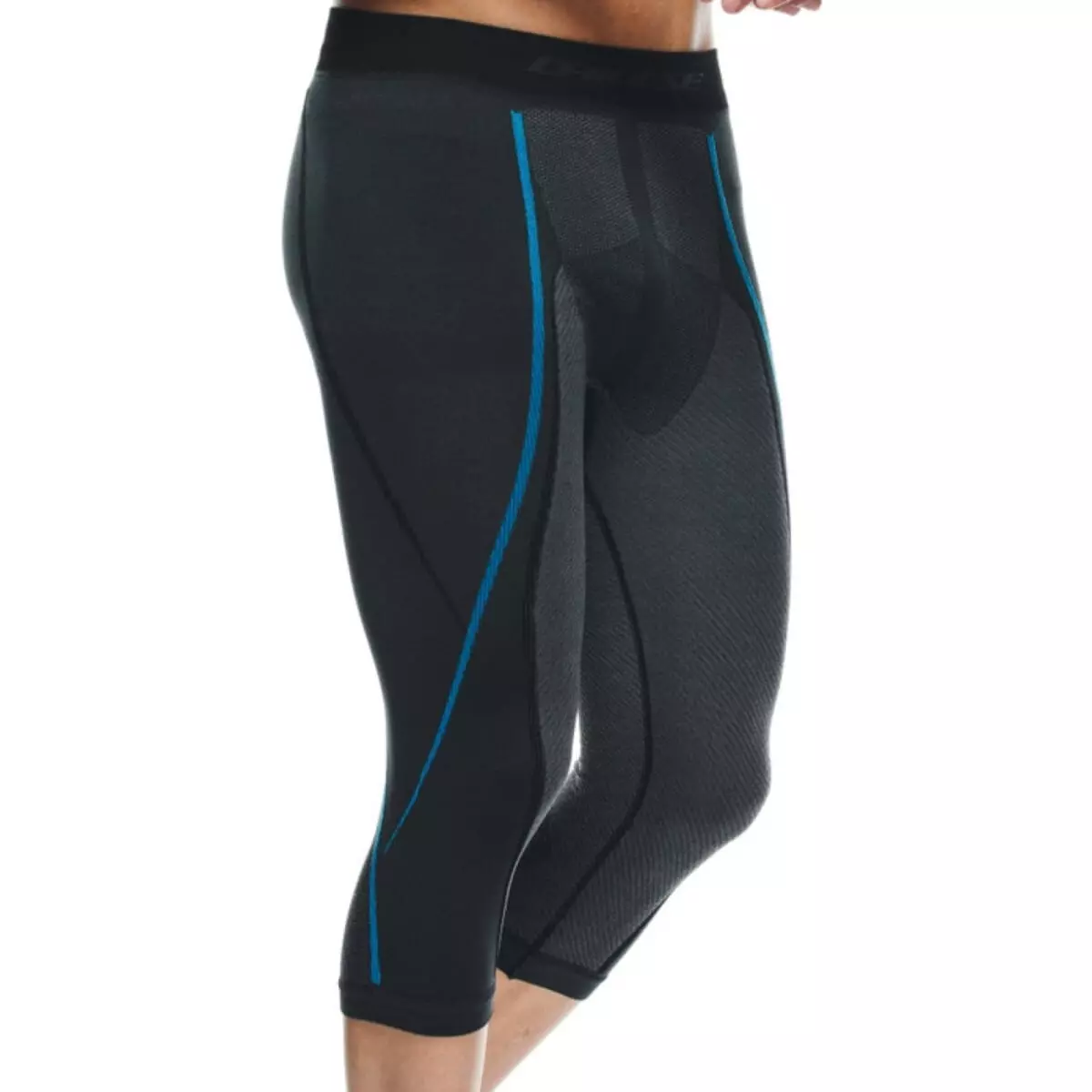 Sous-Pantalon Thermique Dainese Dry 3/4 Noir Bleu - Sous vêtements
