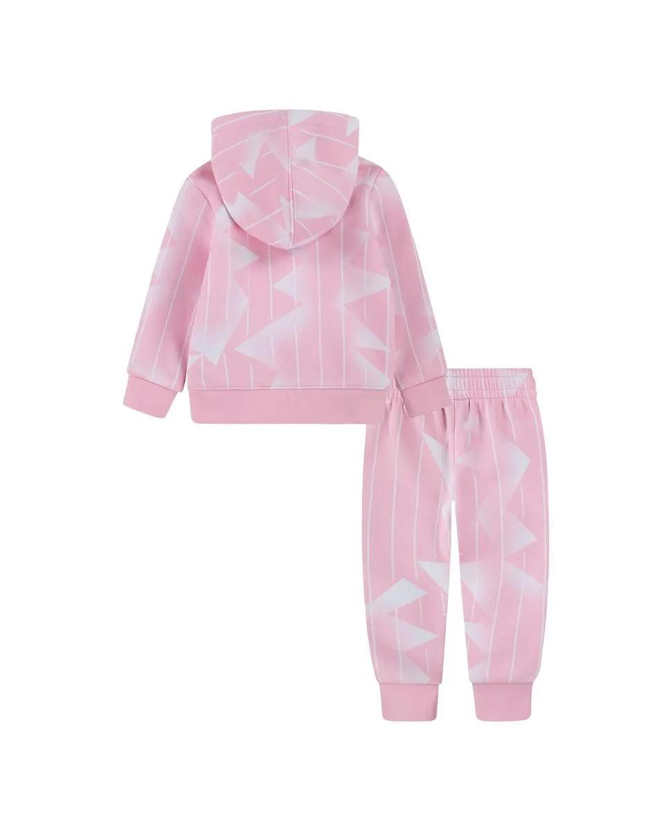 Survêtement Enfant JDG ESSENTIALS AOP FLC PO SET Rose