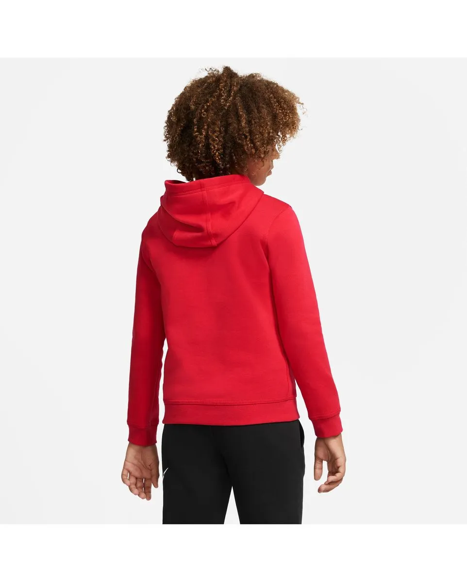 Sweat a capuche manches longues Enfant plus âgé B NSW HOODIE PO CLUB Rouge