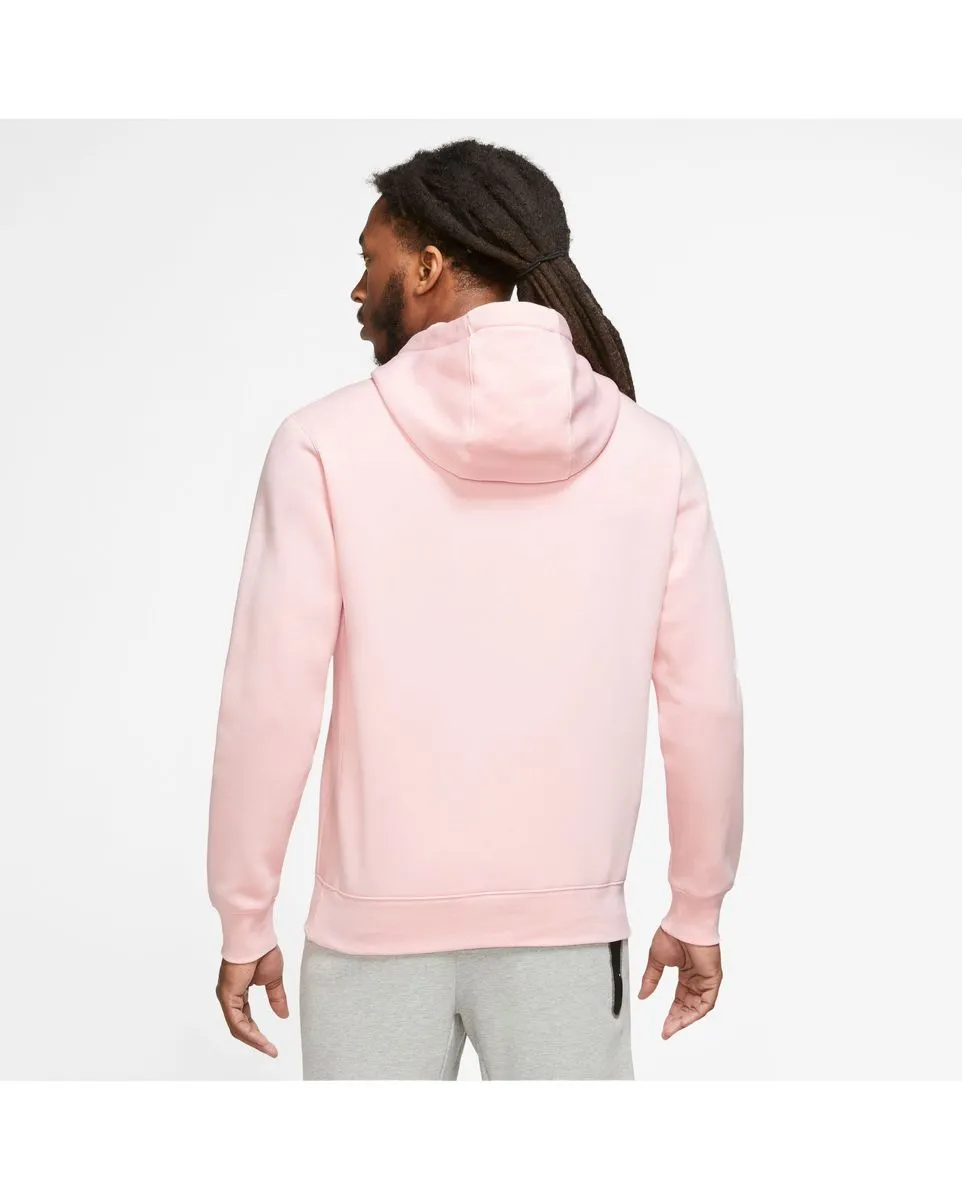 Sweat a capuche manches longues Homme M NSW CLUB HOODIE PO BB Rose