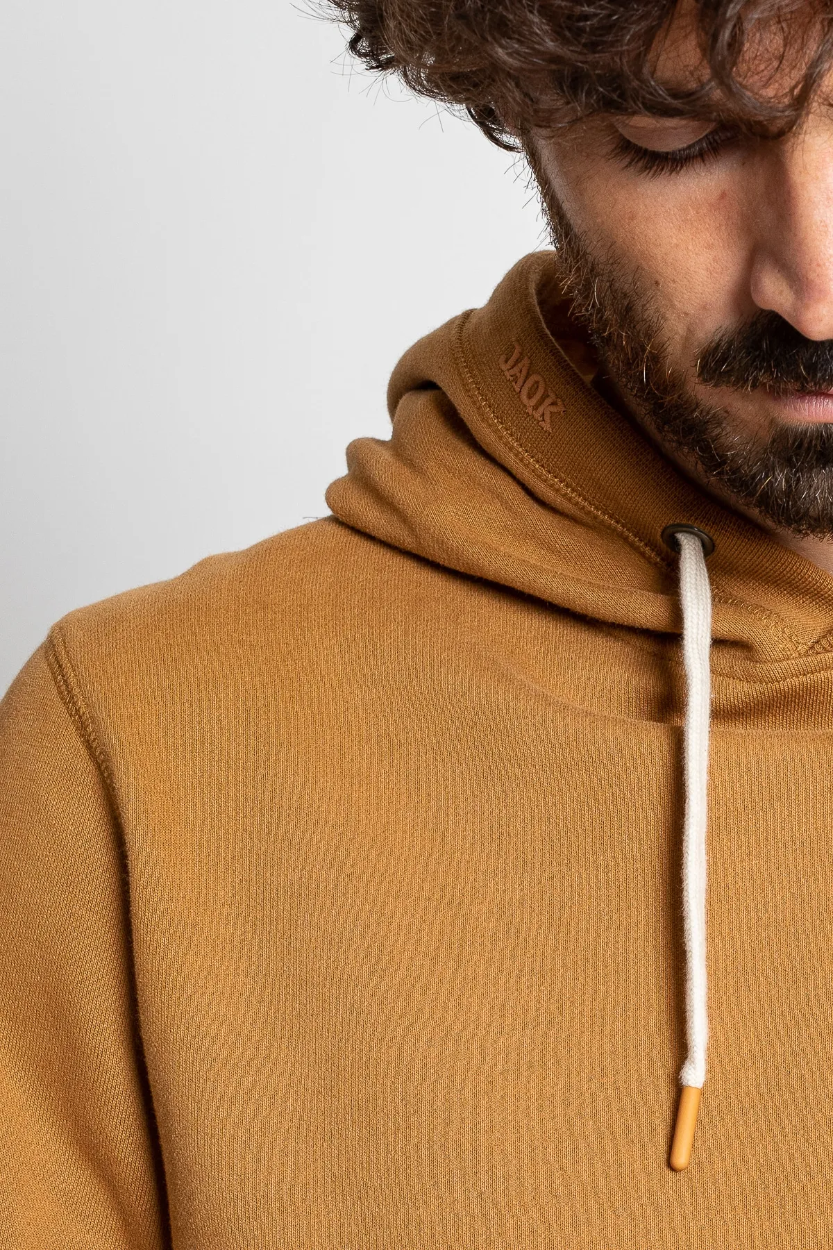 Sweat Square hoodie à capuche -  Sweat en 100% coton pour homme - JAQK Taille S Couleur Riesling