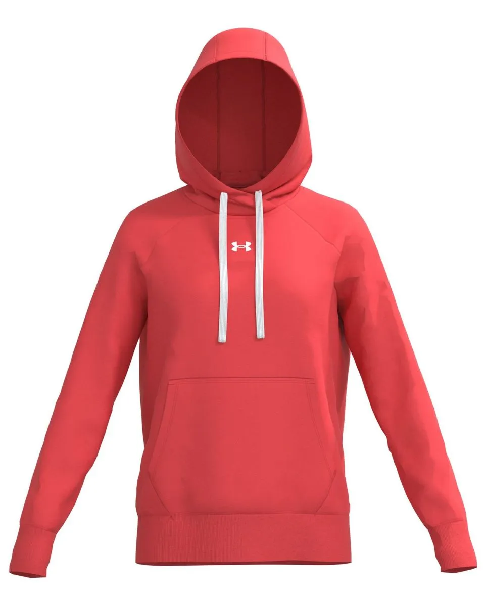 Sweat à capuche manches longues Femme Rival Fleece HB Hoodie Rouge