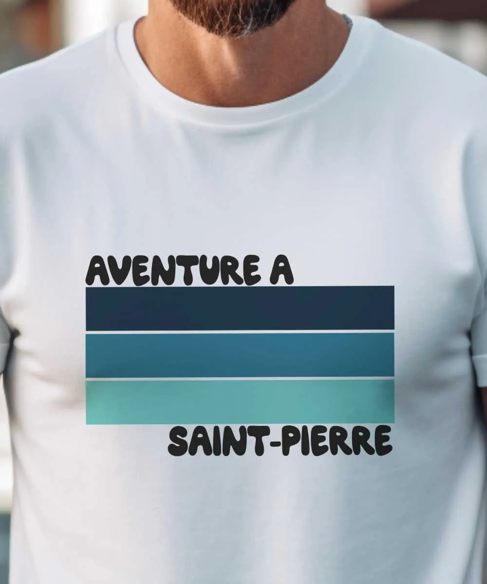 T-Shirt Aventure à Saint-Pierre