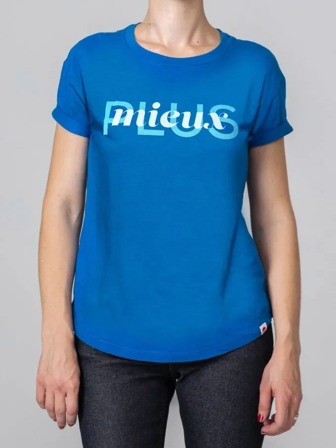 T-shirt col rond 403 plus mieux - 1083 - Marques de France