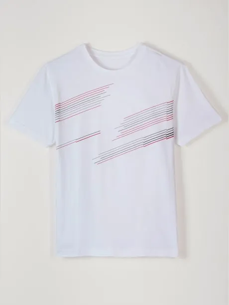 T-shirt de loisirs imprimé graphique