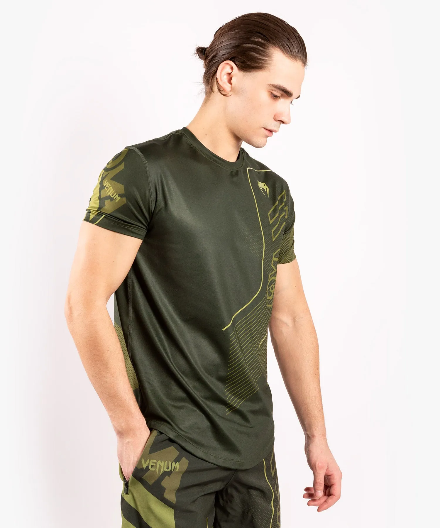 T-Shirt Dry Tech Venum Commando Edition Loma - Kaki