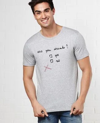 T-Shirt femme Are you drunk ?