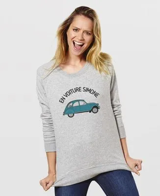 T-Shirt femme En voiture Simone