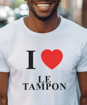 T-Shirt I love Le Tampon