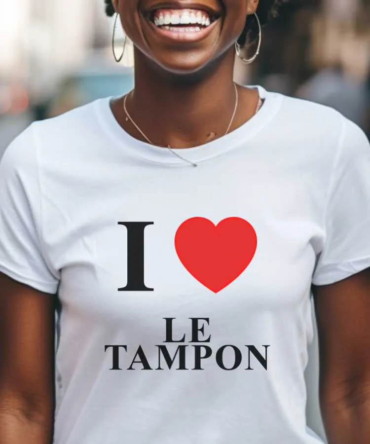 T-Shirt I love Le Tampon