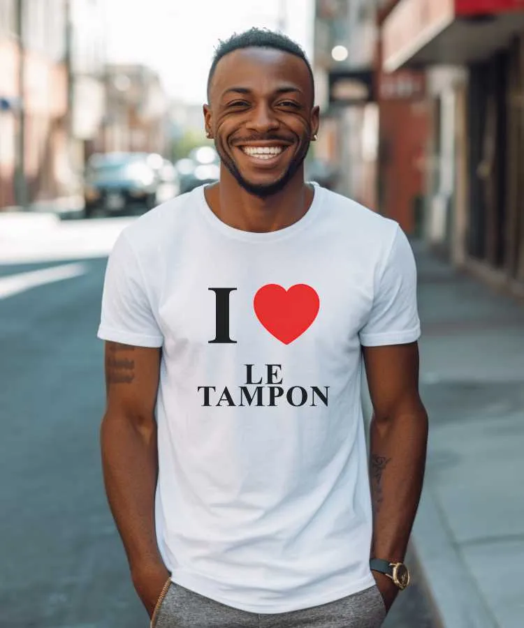 T-Shirt I love Le Tampon